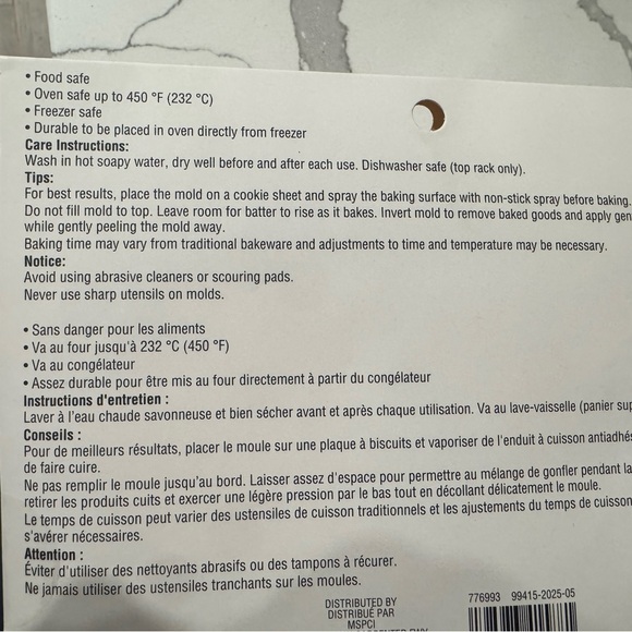 Orange Ghost Silicone Mold - Picture 5 of 5